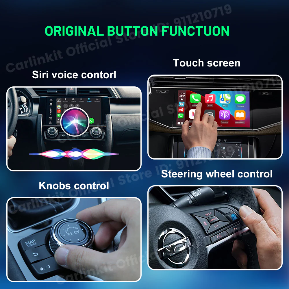 Carlinkit Android 13 Car TV Box LED Android Auto CarPlay Wireless Adapter SM6225 8-Core IPTV Netfilx Play Video CarPlay Ai Box - Image 7