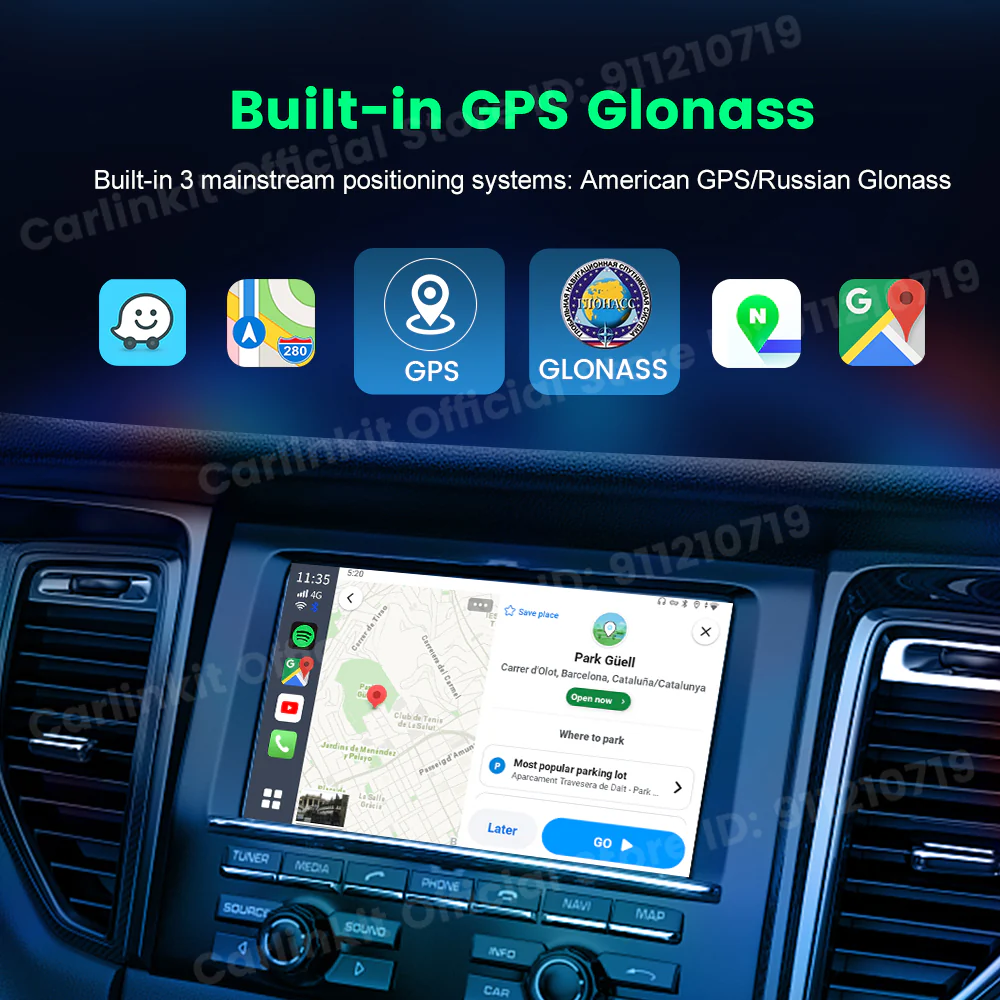 Carlinkit Android 13 Car TV Box LED Android Auto CarPlay Wireless Adapter SM6225 8-Core IPTV Netfilx Play Video CarPlay Ai Box - Image 8