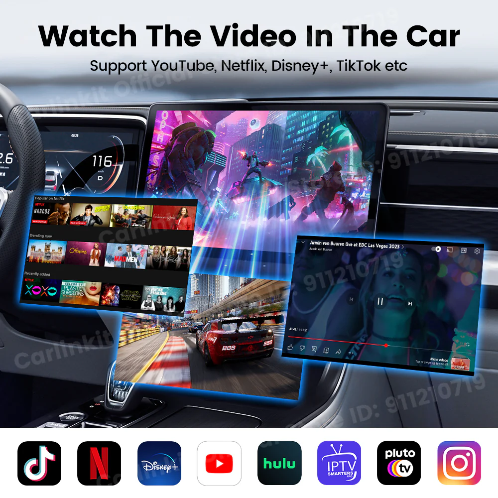 Android 11 Carlinkit Tbox Basic Netflix Ai Box Wireless Android Auto CarPlay QCM 2290 4-Cores 2G+16G  For YouTube IPTV - Image 6