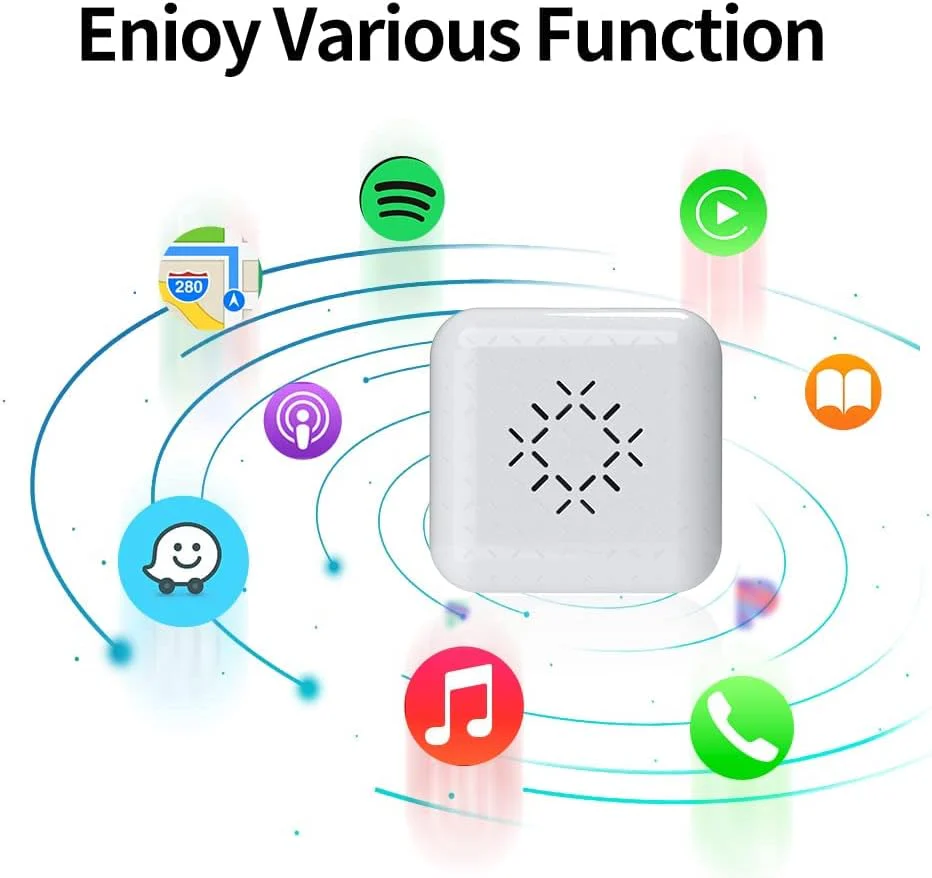 Carlinkit 3.0 MINI Wireless CarPlay Box Bluetooth Auto for Original car wired to wireless CarPlay Support 98% of Car models - Image 3