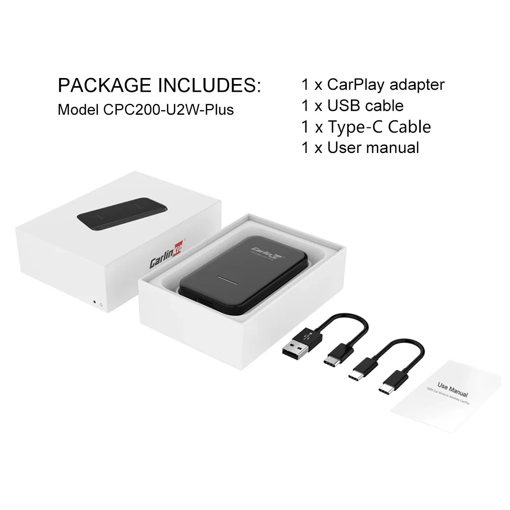 Carlinkit 3.0 U2W Plus Wireless Carplay Adapter for all Mercedes Benz car W205 GLC W212 W213 C207 A207 W222 W223 W177 C118 C257 W166 W247 R231 - Image 9