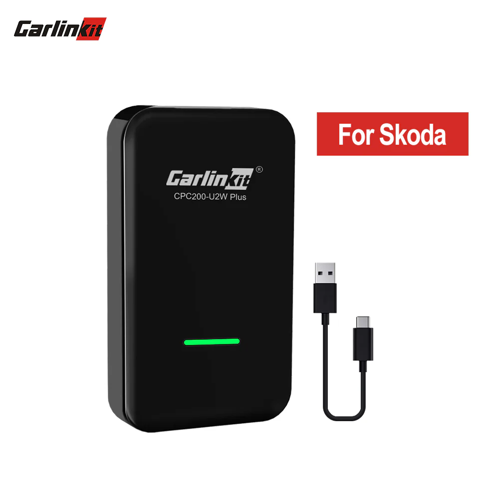 Carlinkit 3.0 U2W Plus Wireless carplay Adapter For Skoda Yeti Fabia Octavia Rapid Superb Karoq Kodiaq Scala Kamiq Auto Memory Connection - Image 2