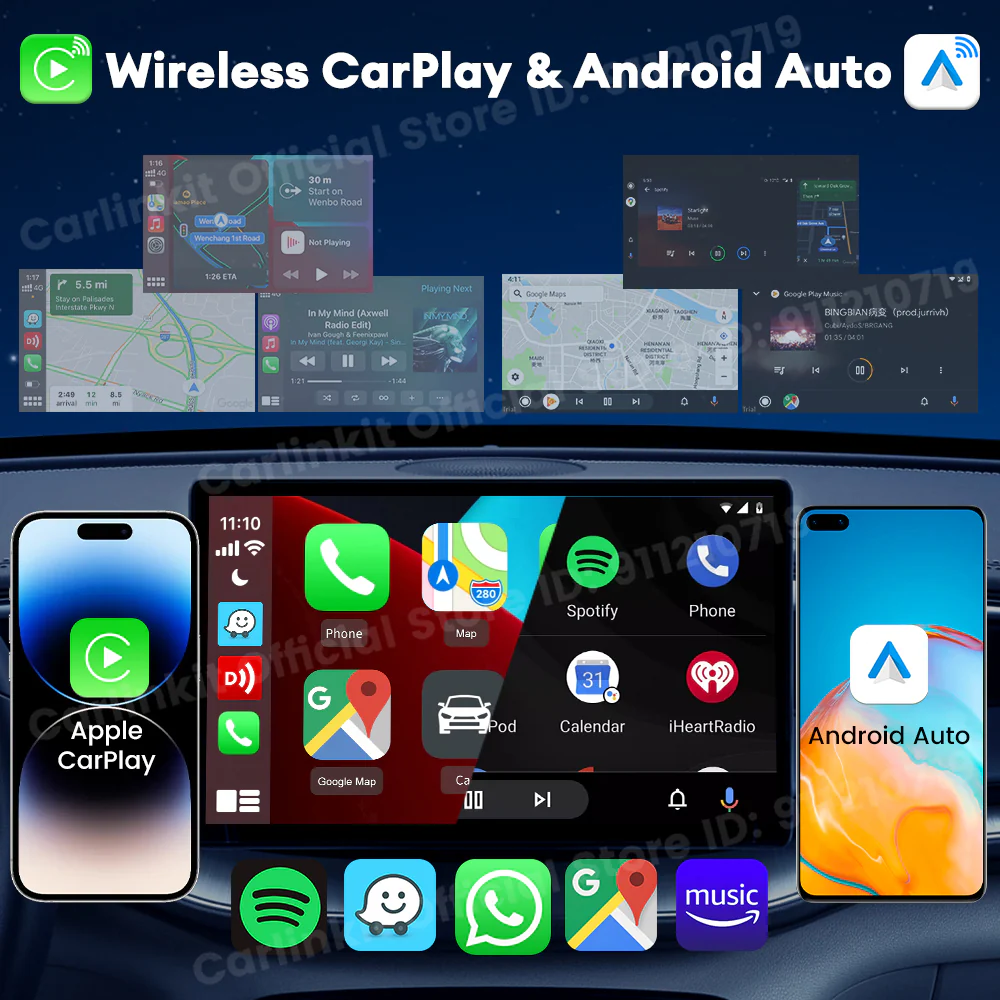 Carlinkit USB Dongle Wireless CarPlay Android auto Box Wired Mirrorlink For Aftermarket Android Screen Car Multimedia Player Bluetooth Auto Connect - Image 6